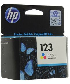Для HP (оригинал): Картридж HP F6V16AE Color №123 для HP DeskJet 2130 фотографии