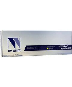 Для HP (совместимые): Картридж NV-Print CC532A/Cartridge718 Yellow для HP ColorLaserJet CP2025/CM2320mfp, Canon LBP-7200C, MF8330 фотографии