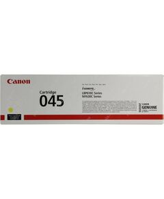 Купить Тонер-картридж Canon 045 Yellow для LBP610C/MF630C серии [1239C002] в компании Зеон