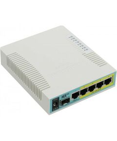 Купить Маршрутизатор Mikrotik RB960PGS 4UTP 10/100/1000Mbps PoE, 1WAN, 1SFP, USB в компании Зеон