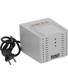 Стабилизаторы напряжения: Стабилизатор PowerCom TCA-3000 Whitex вх.187~253 В, вых. 220V±5%, 4  розетки Euro фотографии