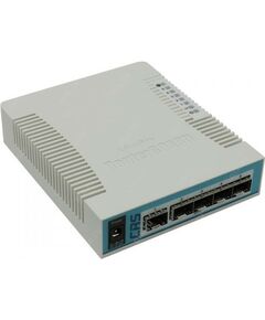 Купить Управляемый коммутатор Mikrotik CRS106-1C-5S 5SFP, 1Combo 1000BASE-T/SFP в компании Зеон