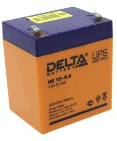 Купить Аккумулятор для UPS Delta HR 12-5.8 12V, 5.4-5.8Ah в компании Зеон