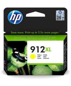 Для HP (оригинал): Картридж HP 912XL Yellow для HP OfficeJet 8010/8020 серии [3YL83AE] фотографии