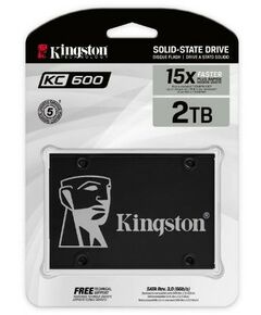 Купить SSD-накопитель Kingston 2 Tb KC600 SATA 6Gb/s 2.5" [SKC600/2048G] в компании Зеон