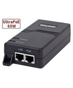 Купить Ultra PoE-инжектор Beward STL-11XP IEEE 802.3 af/at (60 Вт), 1 порт, до 1 Гбит/c, до 100 м, 50 В, защита выхода питания от КЗ и перегрузки в компании Зеон