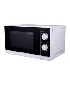 Микроволновые печи: Микроволновая печь Sharp R2000RW мощность 800 Вт, объем 20 л, механическое управление, цвет белый фотографии