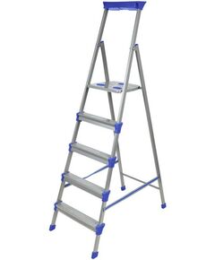 Стремянки и лестницы: Стремянка  НИКА СМ5 5 ступеней, max 150кг, стальная фотографии