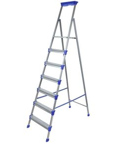 Стремянки и лестницы: Стремянка  НИКА СМ7 7 ступеней, max 120кг, стальная фотографии