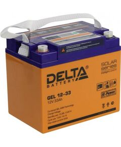 Купить Аккумулятор Delta GEL 12-33 12V, 33Ah для UPS в компании Зеон