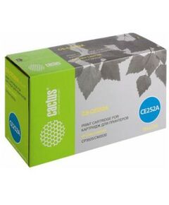 Для HP (совместимые): Картридж Cactus CS-CE252A Yellow для hp Color LJ CP3525/CM3530 фотографии