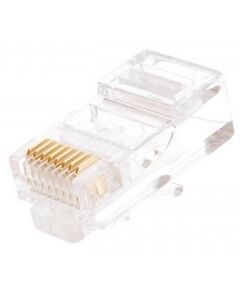 Купить Коннектор Nikomax NMC-RJ88RE06UD1-100 RJ45/8P8C под витую пару, Кат.5e (Класс D), 100МГц, покрытие 6мкд, под многожильный кабель, неэкранированный, уп-ка 100шт. в компании Зеон