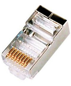 Купить Разъем под витую пару (коннекторы) Nikomax NMC-RJ88RZ50SD1-100 RJ45/8P8C, Кат.5e, 50 Gold, Stranded and Solid, экранированный, уп-ка 100шт в компании Зеон