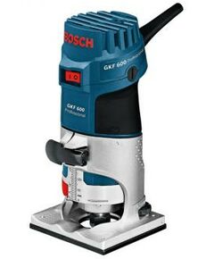 Купить Фрезер кромочный BOSCH GKF 600 600Вт; патрон 6/8мм; 33000об/мин; 1,5 кг; кейс+набор принадлежностей [060160A100] в компании Зеон