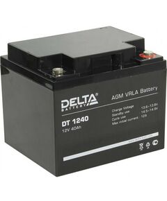 Купить Аккумулятор Delta DT 1240 12V, 40Ah, для слаботочных систем в компании Зеон