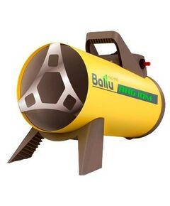Тепловые пушки: Пушка тепловая газовая Ballu BHG-10M 10кВт, поток 270м3\ч, расход топлива 0.8кг\ч, 5.3кг, пропан\бутан, до 300м3 фотографии