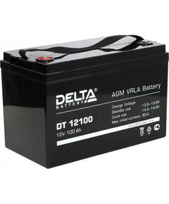 Купить Аккумулятор Delta DT 12100 12V, 100Ah в компании Зеон