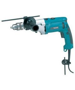 Купить Ударная дрель Makita HP2070 1010 Вт, 2900 об/мин, 13 мм, 2 скорости, регулятор, реверс, ключ, кейс в компании Зеон