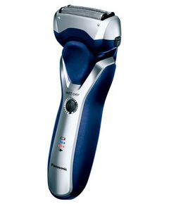 Электробритвы, триммеры: Электробритва Panasonic ES-RT37-S520 для сухого/влажного бритья, 3 независимые дугообразные сетки, работает от аккумуляторa фотографии
