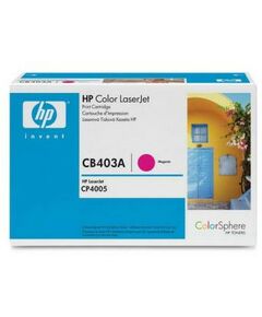 Для HP (оригинал): Картридж HP CB403A Magenta для HP Color LaserJet CP4005 красный фотографии