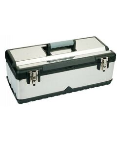 Ящики для инструмента: Кейс для инструмента металический  585х355х290 мм SS нержавеющая сталь + РР пропилен фотографии