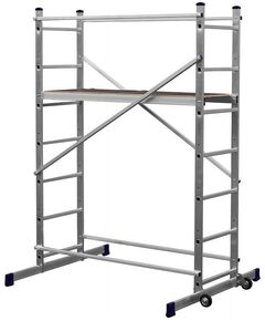 Стремянки и лестницы: Алюминиевая вышка-тура СИБИН 38840-3 3 метра фотографии