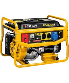 Электростанции: Бензиновый генератор с электростартером STEHER GS-8000Е 7 кВт фотографии