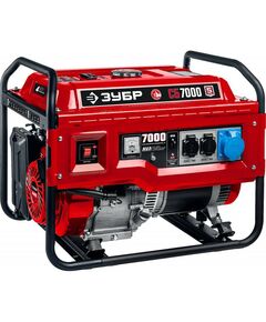 Электростанции: Бензиновый генератор Зубр СБ-7000 7 кВт фотографии