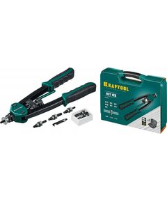 Заклепочники: Резьбовой двуручный заклепочник KRAFTOOL NUT-12 в кейсе [31183] фотографии
