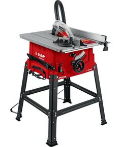Обрабатывающие станки: Напольный распиловочный станок со станиной Зубр СРЦ-254с 1900 Вт фотографии