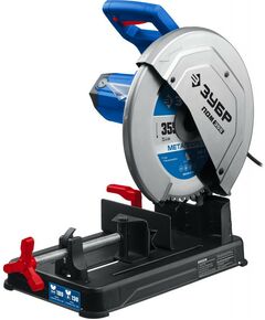 Отрезные пилы: Пила отрезная Зубр Профессионал ПОМ-355 d 355 мм, 2000 Вт фотографии