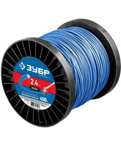 Леска для триммеров: Леска для триммера Зубр Профессионал ЗВЕЗДА 2.4 мм 400 м [71025-2.4] фотографии