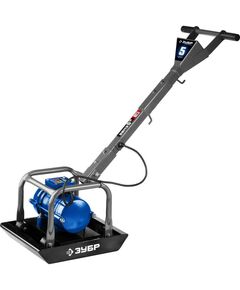 Виброплиты, вибраторы, гибкие валы: Виброплита электрическая Зубр Профессионал ЗВПЭ-5 Г 5 кН фотографии