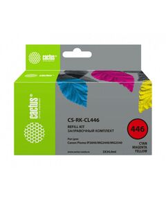 Для Canon (совместимые): Заправочный набор многоцветный Cactus CS-RK-CL446 90мл для Canon Pixma MG2440/MG2541 фотографии