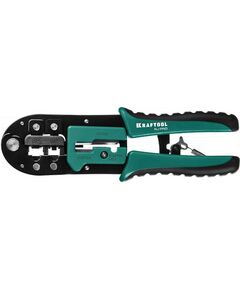 Монтажное оборудование: Кримпер универсальный KRAFTOOL RJ-Pro RJ45, RJ11/RJ12 [22698] фотографии