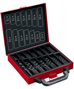 Буры, пики, коронки, сверла: Набор сверл по металлу Зубр МАСТЕР 99шт(1-10мм) сталь Р4М2, класс В, мет.бокс [29605-H99] фотографии