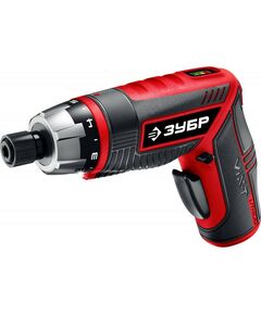 Гайковерты, отвертки: Отвертка-трансформер аккумуляторная Зубр ViX-T ЗО-ЕМ-3.6 Ли 3.6 В, в кейсе с 10 битами фотографии