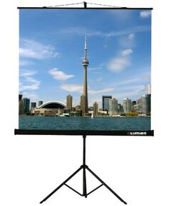 Экраны для проекторов: Экран на штативе Lumien Master View 153x203 см Matte White FiberGlass, 4:3, устойчивый [LMV-100107] фотографии