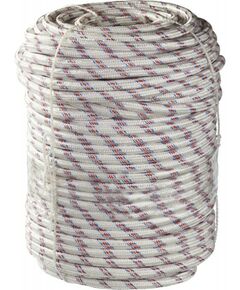 Лебедки, тали, тельферы: Фал плетёный полипропиленовый СИБИН 50215-12 24-прядный с полипропиленовым сердечником, диаметр 12 мм, бухта 100 м, 1000 кгс фотографии