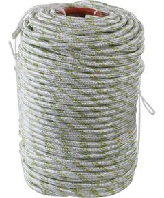 Лебедки, тали, тельферы: Фал плетёный капроновый СИБИН 50220-10 24-прядный с капроновым сердечником, диаметр 10 мм, бухта 100 м, 1300 кгс фотографии