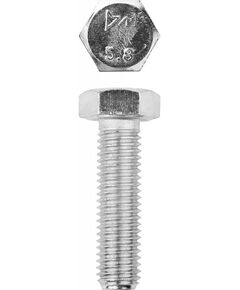 Метрический крепеж: Болт Зубр M12 x 40 мм ГОСТ 7798-70, 5 кг, кл. пр. 5.8, оцинкованный [303080-12-040] фотографии