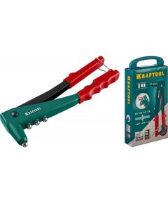 Заклепочники: Заклепочник KRAFTOOL X-3 в кейсе, литой корпус [31170-H6_z01] фотографии