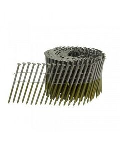 Гвозди прямого монтажа:  Барабанные гвозди по дереву тип CNW 25/50 BKRi (кольц. накат., 9000шт/уп) [FD-2550BKRi] фотографии