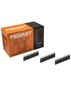Гвозди прямого монтажа:  Гвозди 2.7*19 мм кованые с ребрами жесткости Bullet Point (1000шт/уп) FEDAST [FD2719RBP] фотографии