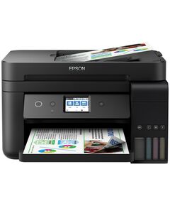 Купить Принтер фабрика печати Epson L6290 А4, 4 цв., копир/принтер/сканер, лоток 250л, 4800x1200 dpi, ADF, Duplex, Ethernet, USB, WiFi [C11CJ60406 / C11CJ60505] в компании Зеон