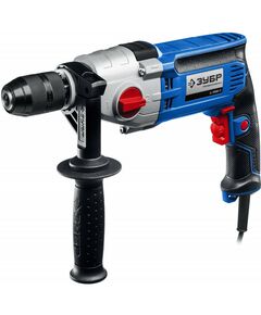 Дрели и шуруповерты: Безударная дрель Зубр Профессионал Д-П900-2 900 Вт, 13 мм, 2-скоростная, мет. корпус [Д-П900-2] фотографии