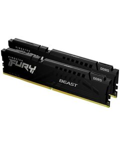 Оперативная память: Модуль памяти Kingston Fury Beast 32Gb KIT 2*16Gb DDR5 DIMM <PC5-41600> CL40 [KF552C40BBK2/32] фотографии