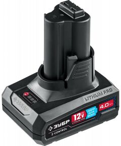Аккумуляторы и зарядные устройства для электроинструмента: Аккумуляторная батарея Зубр Профессионал ST7-12-4 T7, 12 В, 4.0 А·ч фотографии