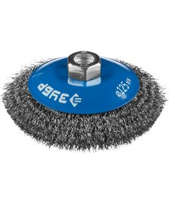 Шлифовка, зачистка: Щетка коническая Зубр Профессионал 125 мм витая стальная проволока, 0.3 мм [35265-125_z02] фотографии