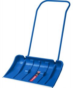 Лопаты: Снеговой движок (скрепер) Зубр Профессионал СКАНДИНАВИЯ 820 мм пластиковый ковш, с алюминиевой планкой, с колесиками [39937] фотографии